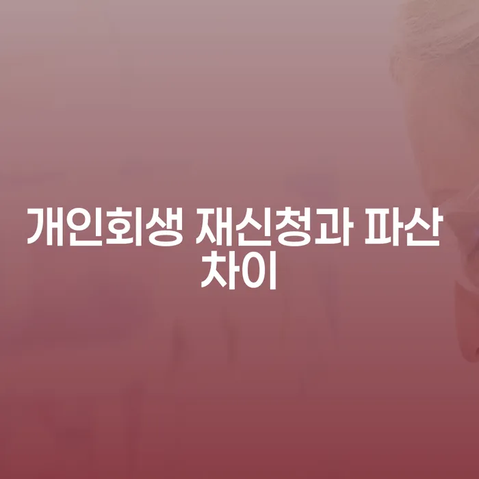개인회생 재신청과 파산, 어떤 선택이 나에게 맞을까?